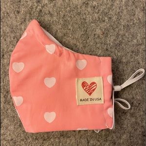 3 Layered Cotton Face Mask w/Filter w/ Nose Wire